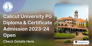 Calicut University PG Diploma & Certificate Admission 2023-24 Open; Apply till Nov 30